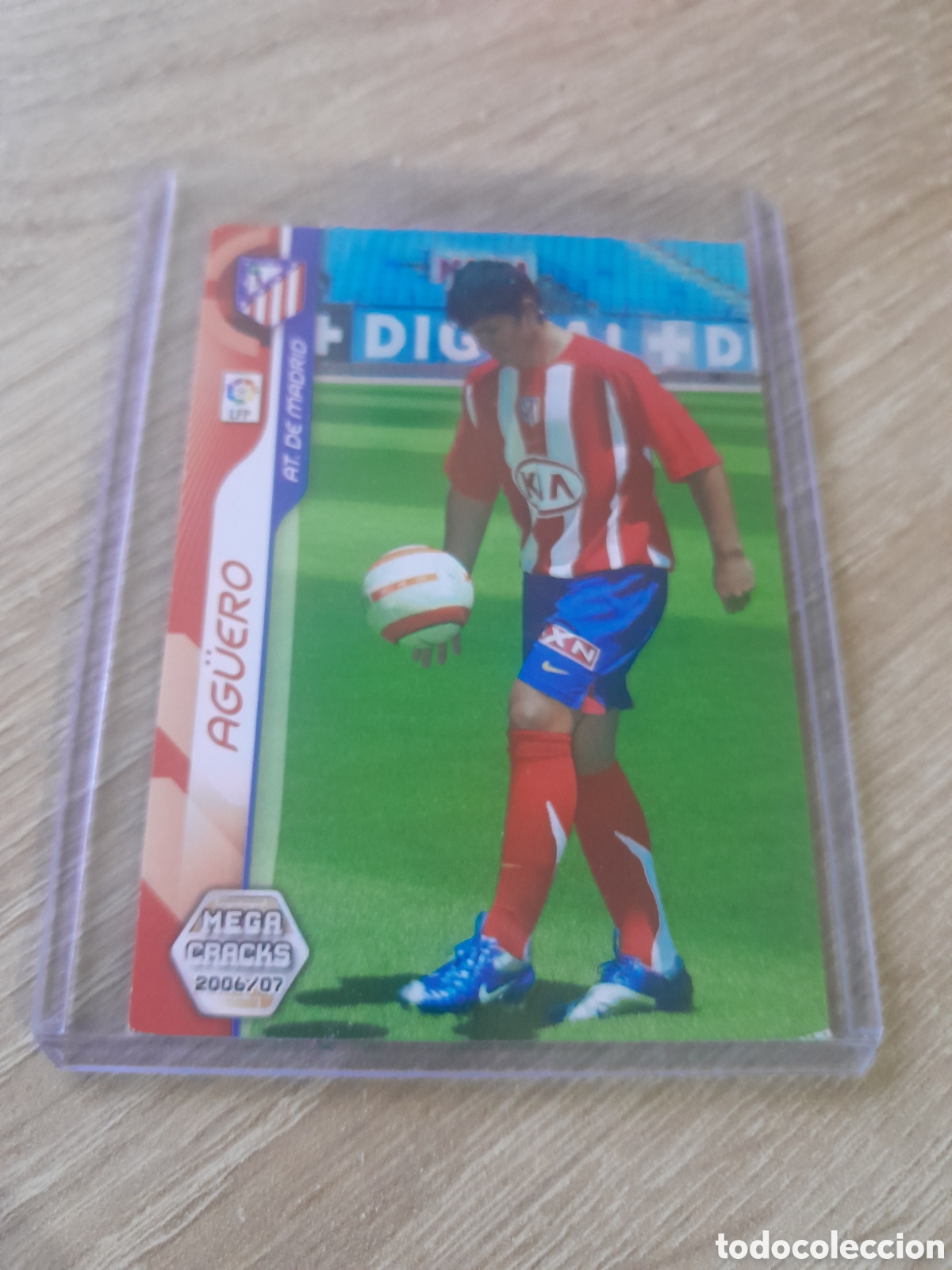 Football Stickers: MEGACRACKS 2006 2007 N&ordm; 442 aguero at. de madrid 2006-07