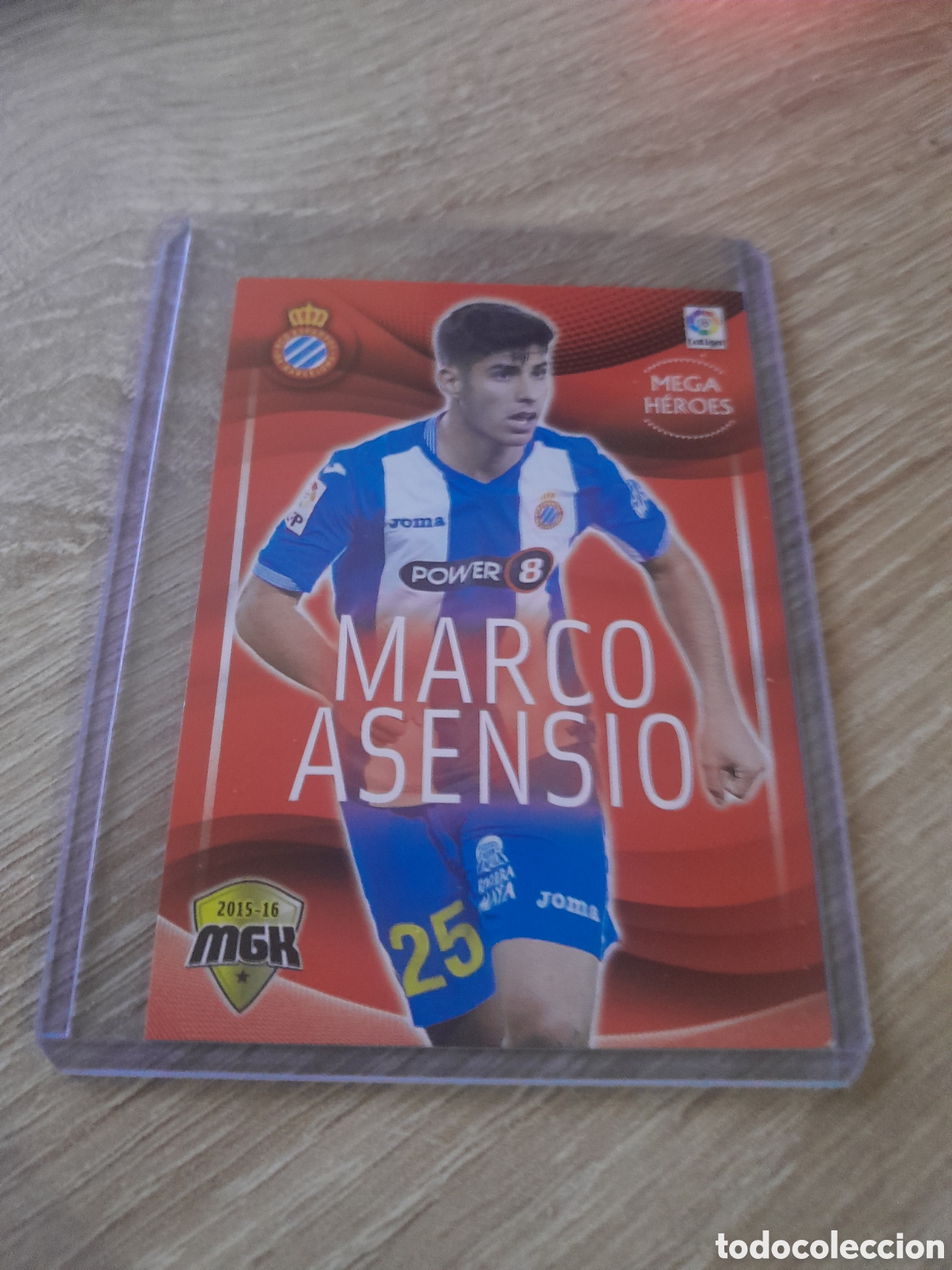 Football Stickers: MEGACRACKS 2015 2016 N&ordm; 214 bis asensio 2015-16 espanyol