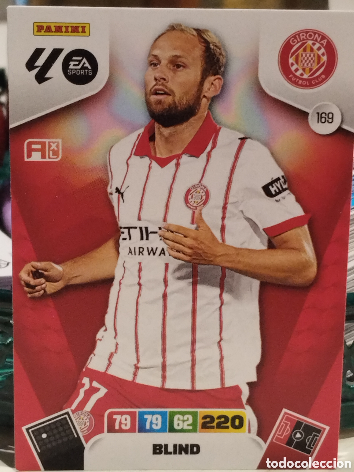 Cromos de f&uacute;tbol: 169 BLIND GERONA ADRENALYN 2025 2026 PANINI 25 26