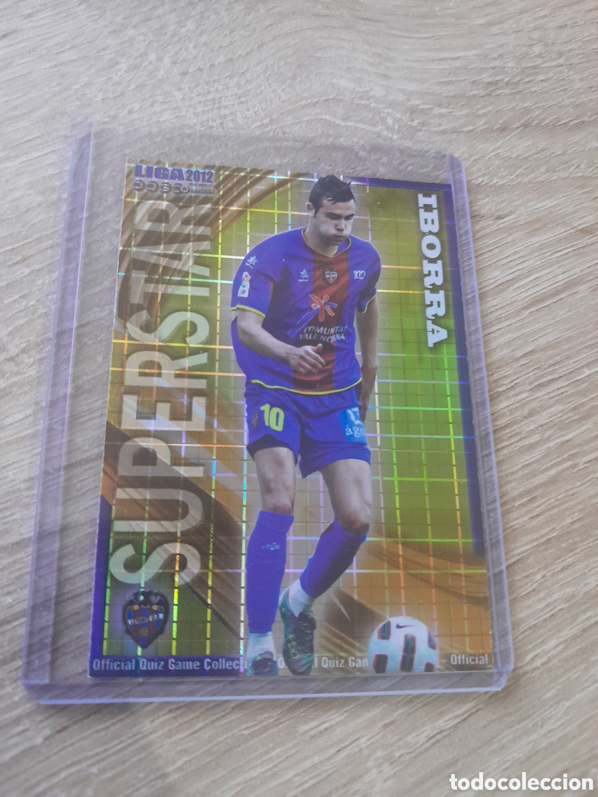 Cromos de f&uacute;tbol: 376 IBORRA levante - SUPERSTAR CUADROS - MUNDICROMO 2012 LIGA 2011 2012
