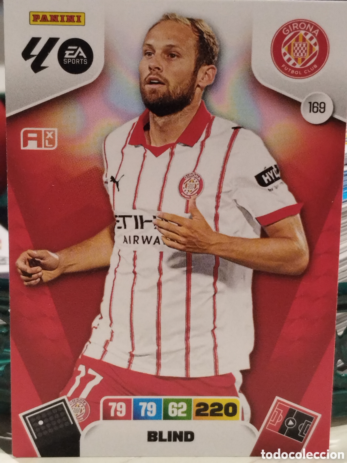 Cromos de f&uacute;tbol: 169 BLIND GERONA ADRENALYN 2025 2026 PANINI 25 26