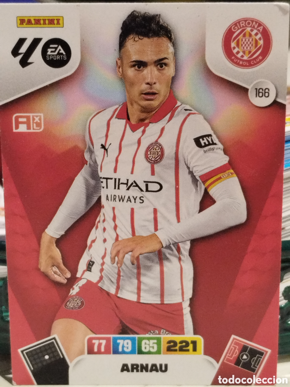 Cromos de f&uacute;tbol: 166 ARNAU GERONA ADRENALYN 2025 2026 PANINI 25 26