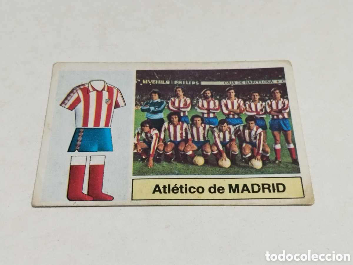Cromos de f&uacute;tbol: Cromo Futbol Liga 82/82 , Ediciones ESTE , Atl&eacute;tico de Madrid