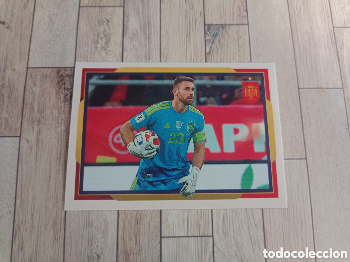 Cromos de f&uacute;tbol: 6 UNAI SIMON SELECCION ESPA&Ntilde;OLA ESPA&Ntilde;A MUNDIAL CARREFOUR 26 PANINI 2026