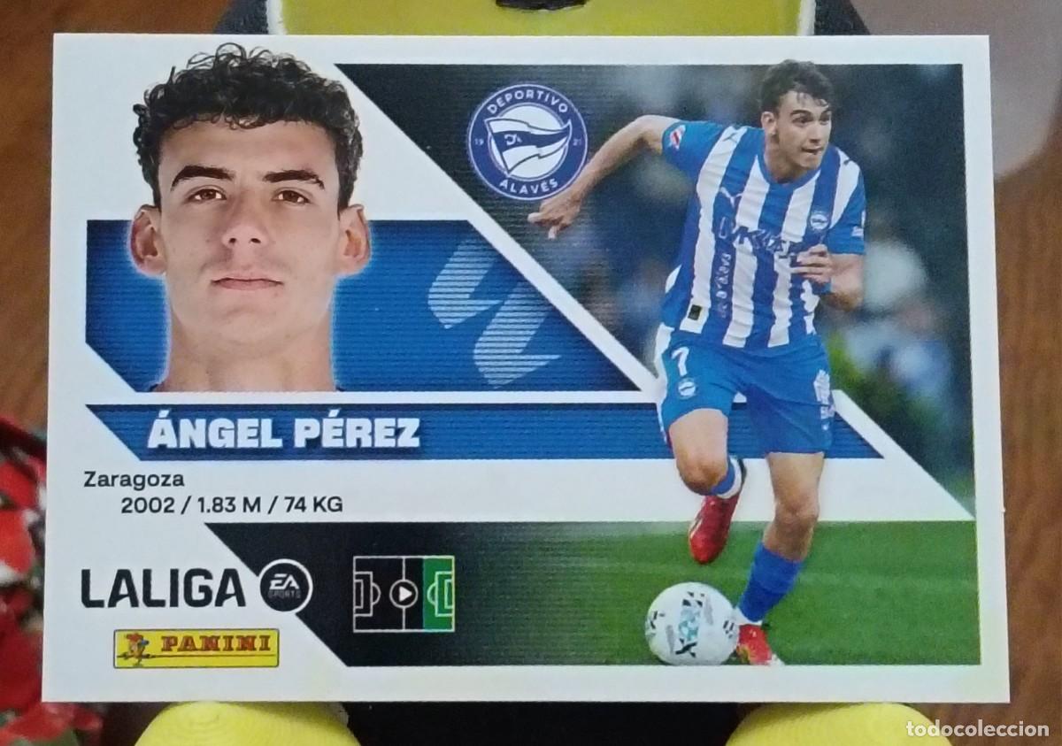 Cromos de f&uacute;tbol: Liga este 26/27 - &Aacute;ngel P&eacute;rez - N&deg; 17 - D. Alav&eacute;s