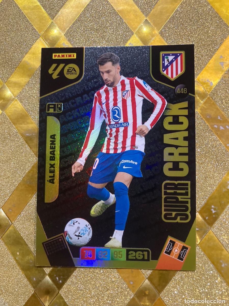 Cromos de f&uacute;tbol: CROMO DE FUTBOL NUMERO 446 ALEX BAENA ATLETICO DE MADRID SUPER CRACK ADRENALYN XL 2025 2026 PANINI !