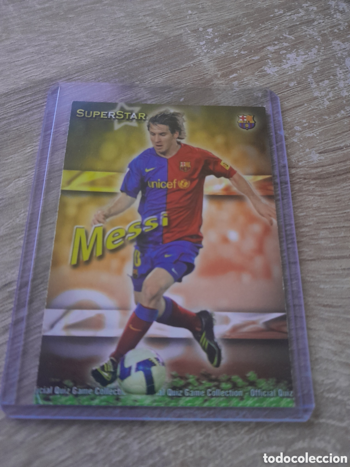 Cartes &agrave; collectionner de Football: messi n&ordm; 27 superstar mate liga 2009 mundicromo