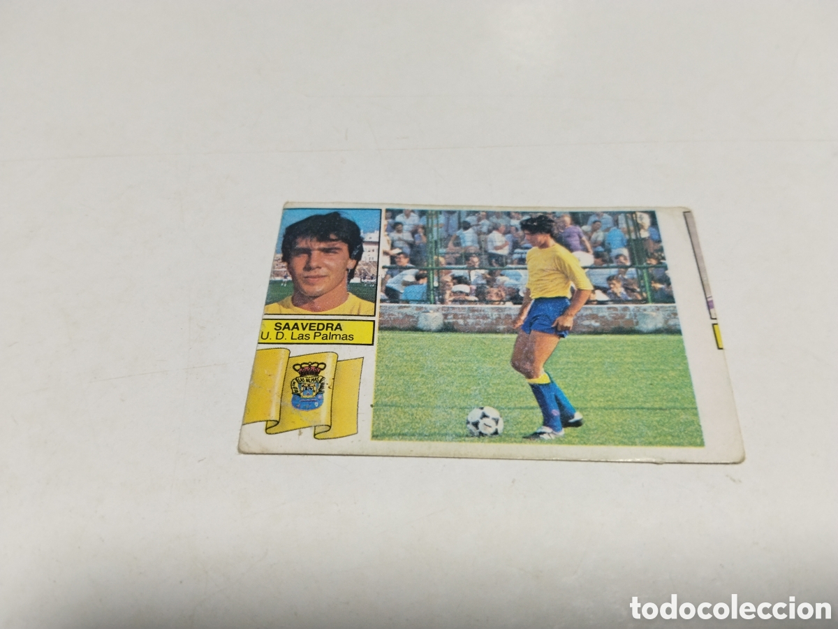 Cromos de f&uacute;tbol: Cromo Futbol Liga 83/83, EDICIONES ESTE , Saavedra