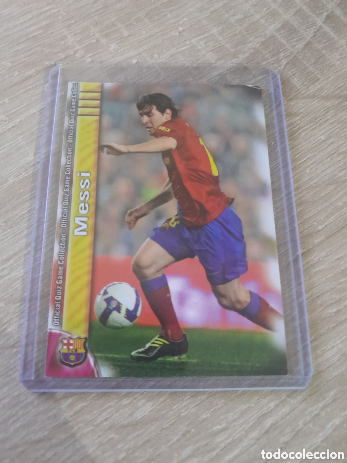 Cromos de f&uacute;tbol: messi n&ordm; 18 liga 2009 mundicromo