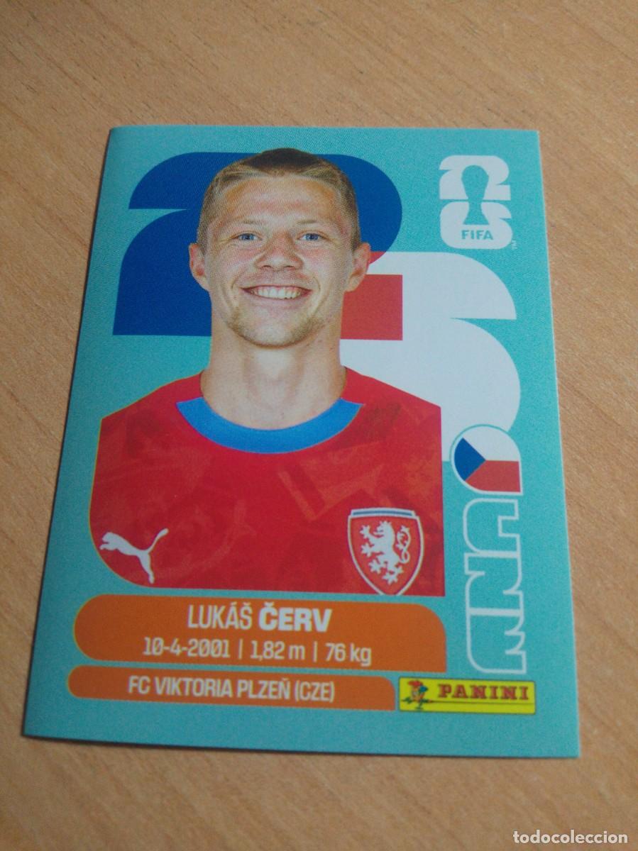 Cromos de f&uacute;tbol: LUKAS CERV REPUBLICA CHECA CZE 11 MUNDIAL FIFA WORLD CUP 2026 26 PANINI STICKERS NUEVO