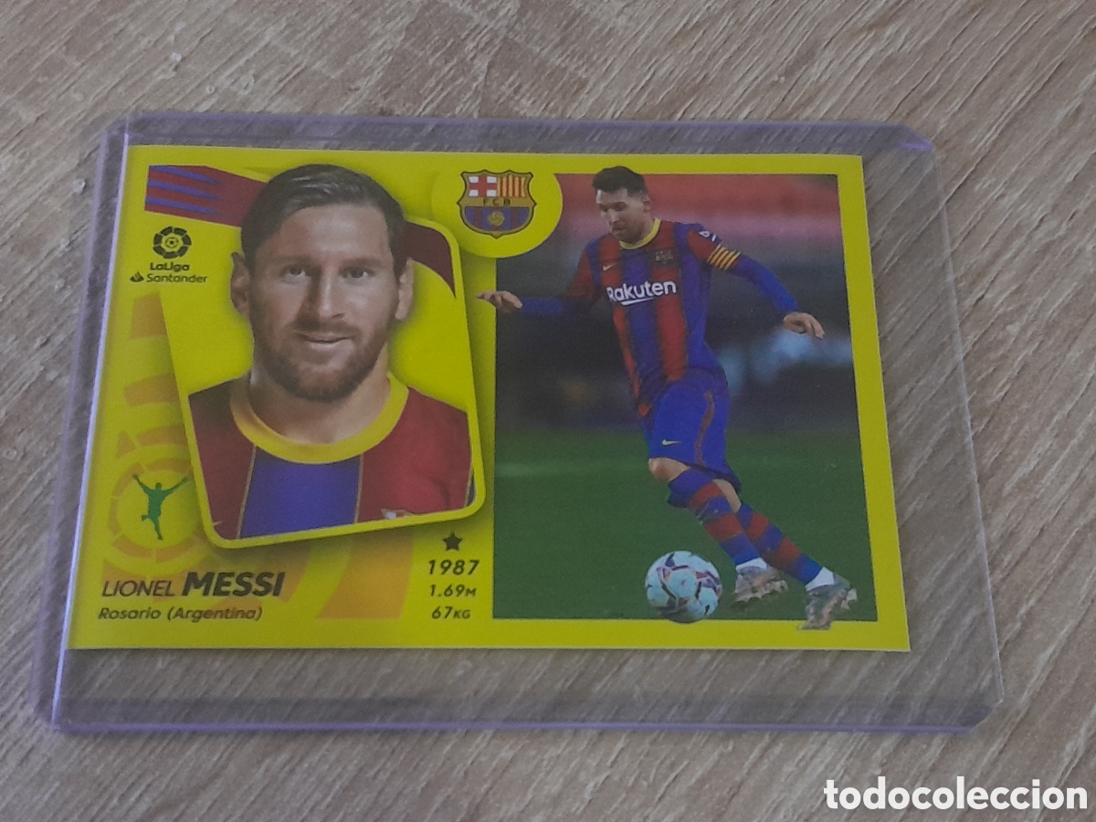 Cromos de f&uacute;tbol: messi liga este 2021 2022 n&ordm; 17 basico