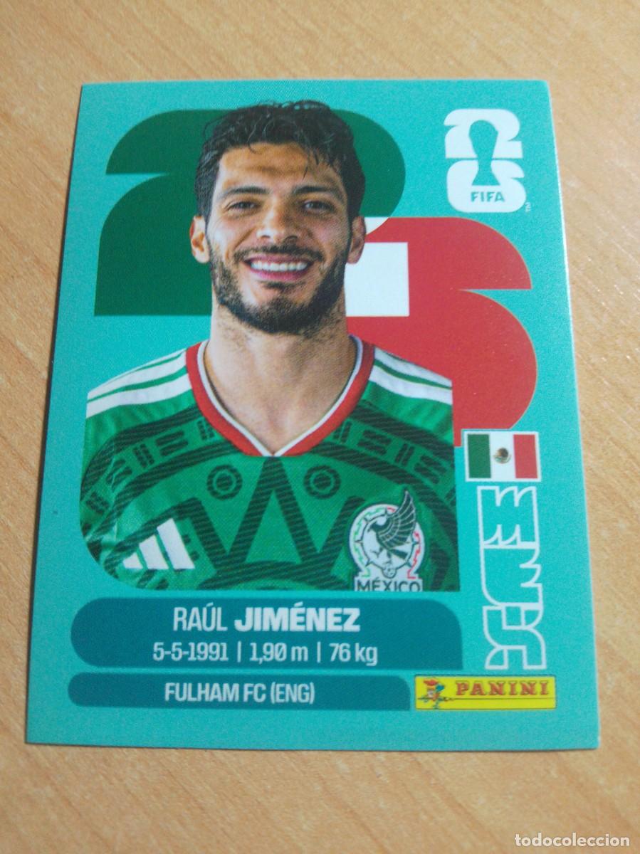 Cromos de f&uacute;tbol: JIM&Eacute;NEZ M&Eacute;XICO MEX 17 MUNDIAL FIFA WORLD CUP 2026 26 PANINI STICKERS NUEVO
