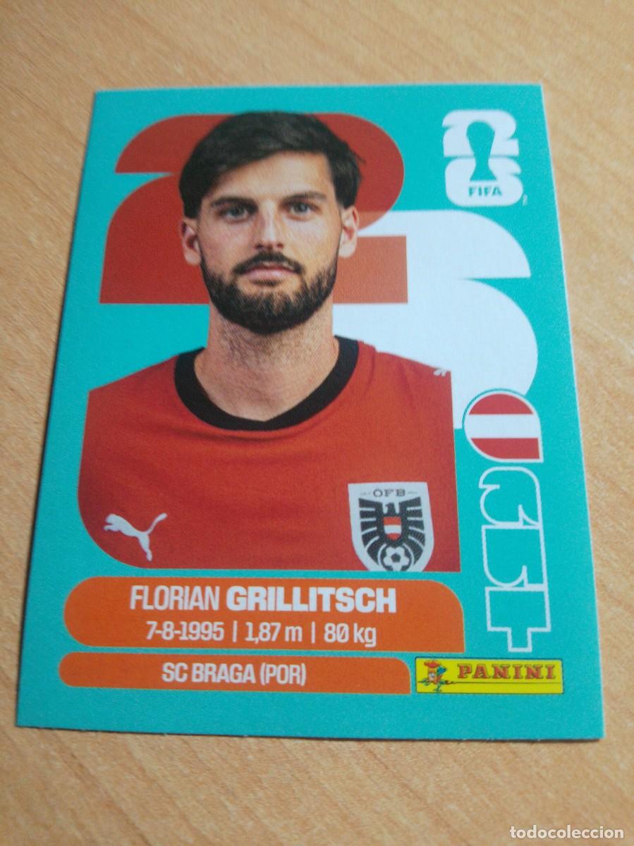 Football Stickers: GRILLITSCH AUSTRIA AUT 14 MUNDIAL FIFA WORLD CUP 2026 26 PANINI STICKERS NUEVO
