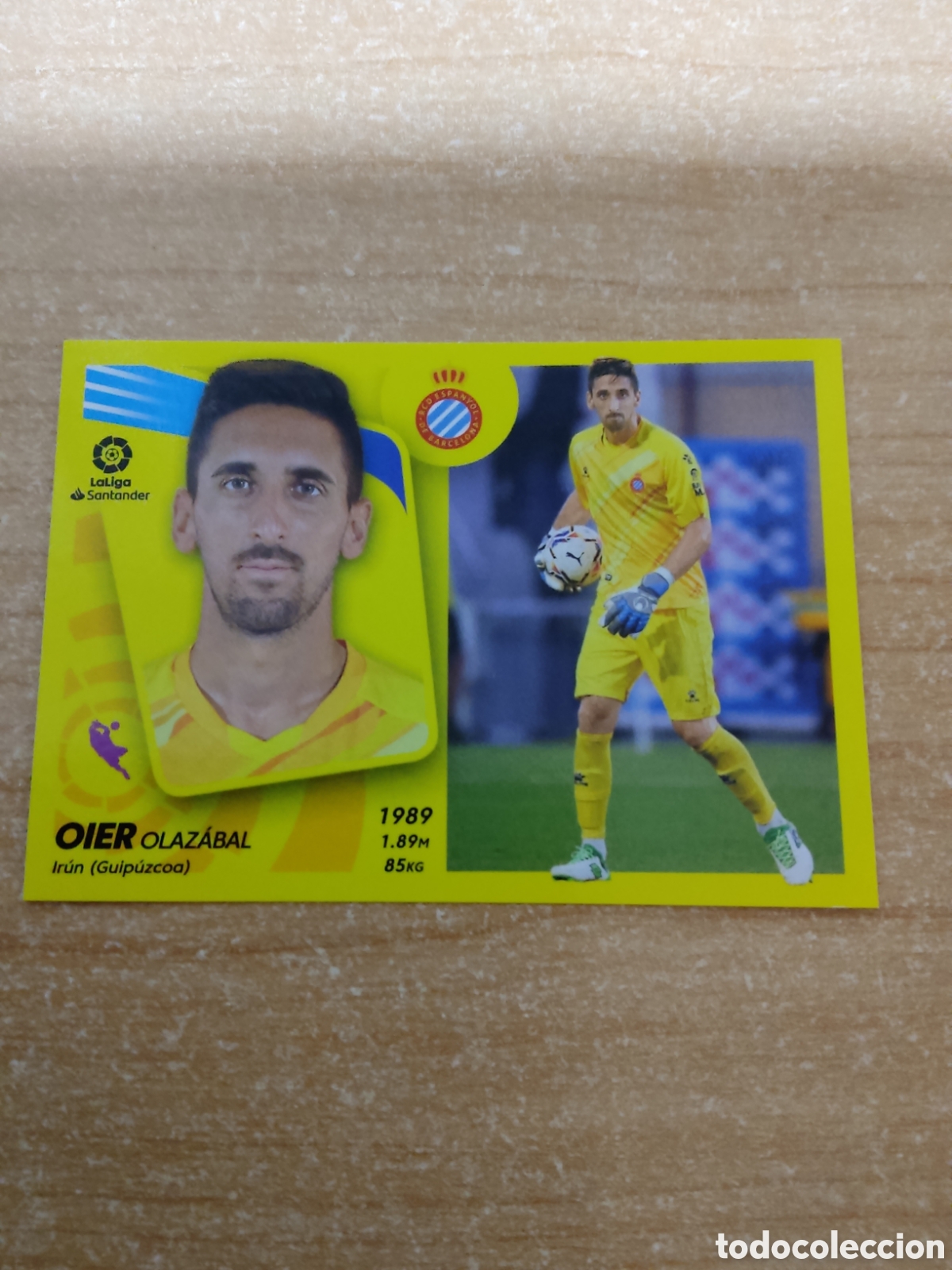 Cromos de f&uacute;tbol: 6 OIER ESPANYOL LIGA ESTE 2021 2022