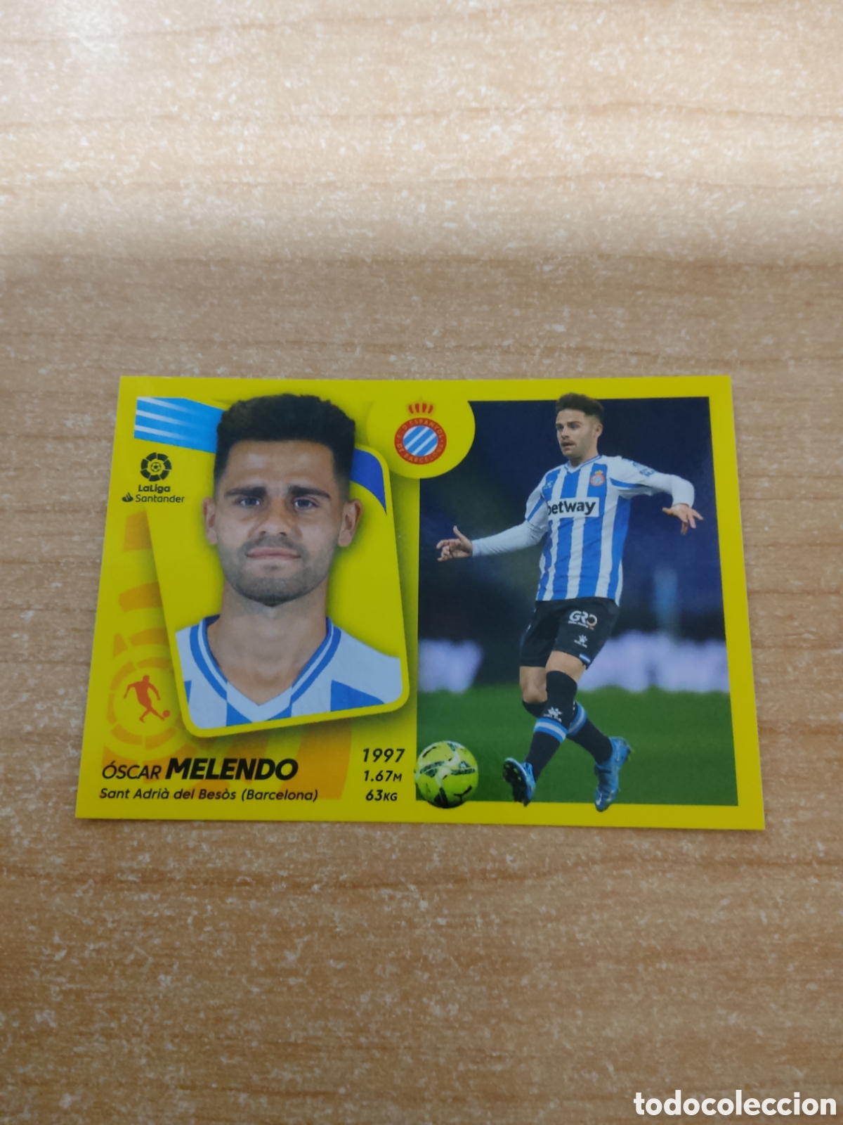 Football Stickers: 14 A MELENDO ESPANYOL LIGA ESTE 2021 2022