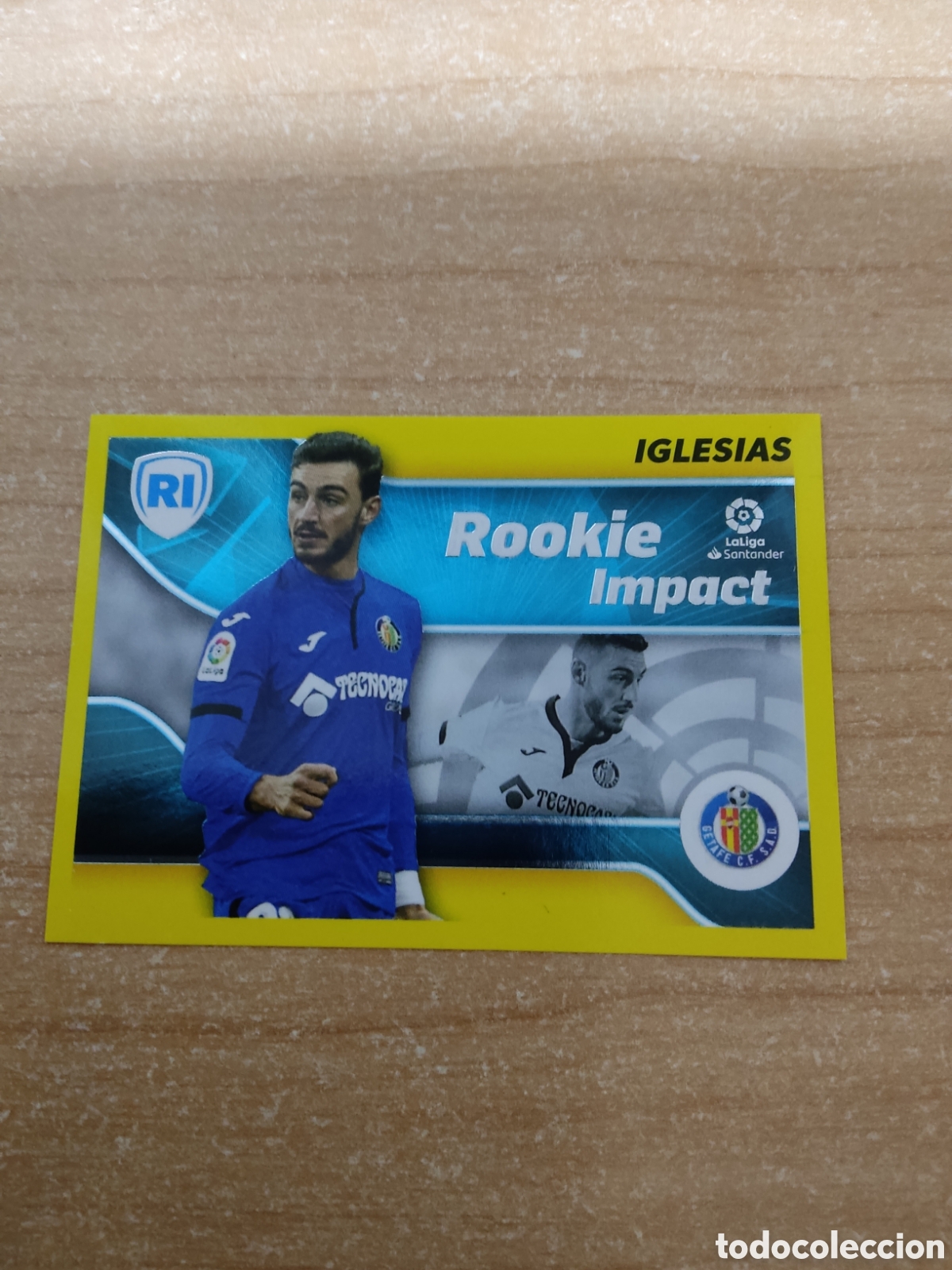 Cromos de f&uacute;tbol: 4 IGLESIAS ROOKIE IMPACT GETAFE LIGA ESTE 2021 2022
