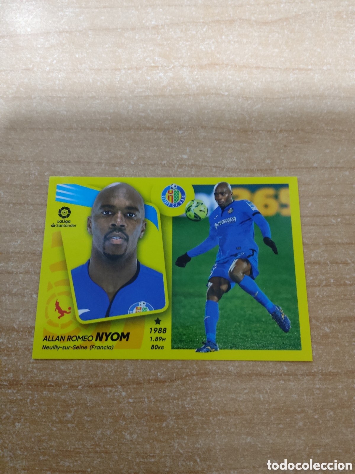 Cromos de f&uacute;tbol: 7 A NYOM GETAFE LIGA ESTE 2021 2022