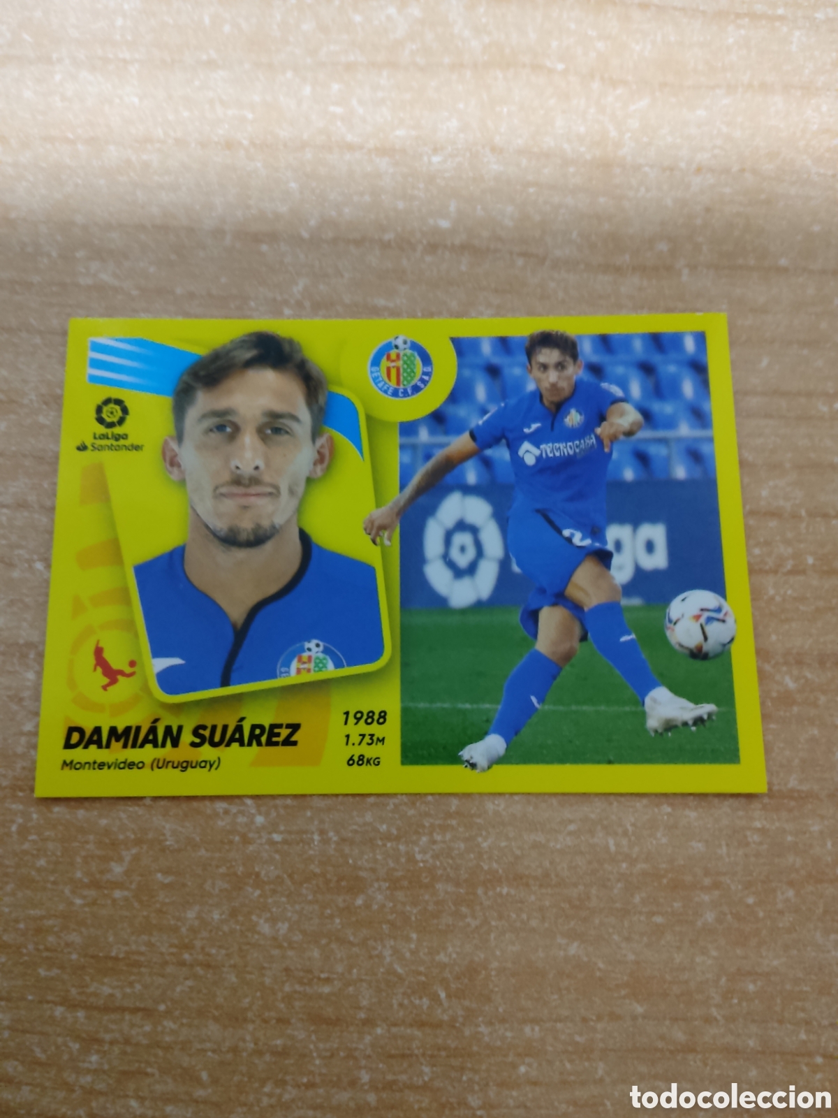 Cromos de f&uacute;tbol: 8 DAMIAN SUAREZ GETAFE LIGA ESTE 2021 2022