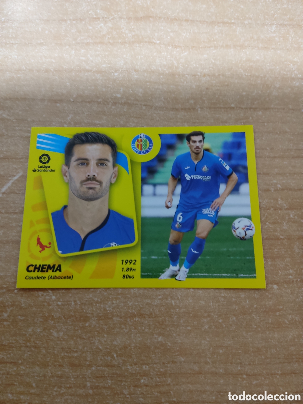 Cromos de f&uacute;tbol: 9 CHEMA GETAFE LIGA ESTE 2021 2022