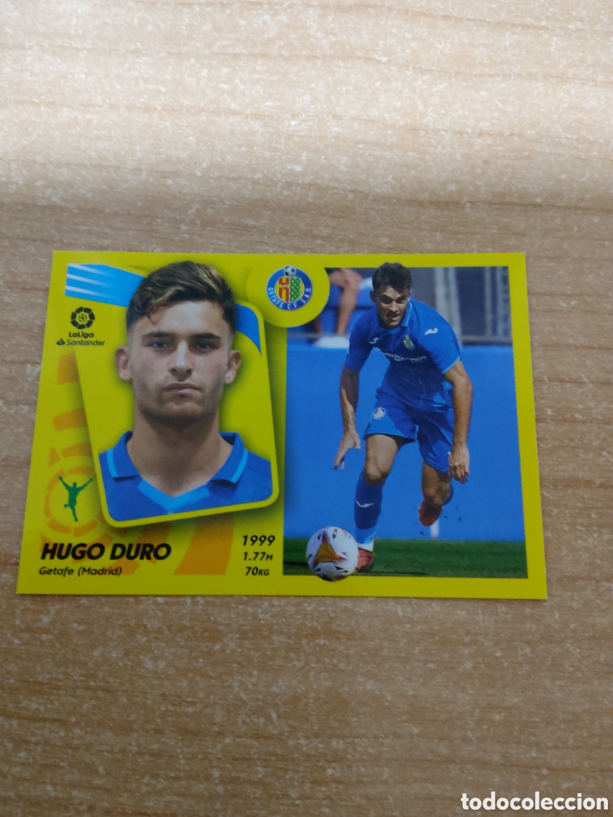 Cromos de f&uacute;tbol: 17 HUGO DURO GETAFE LIGA ESTE 2021 2022