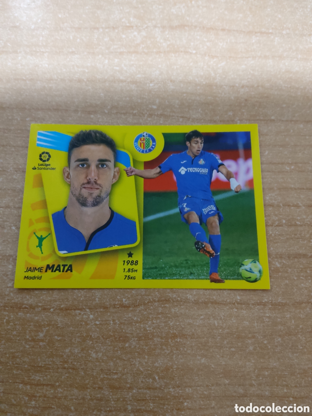 Cromos de f&uacute;tbol: 19 MATA GETAFE LIGA ESTE 2021 2022
