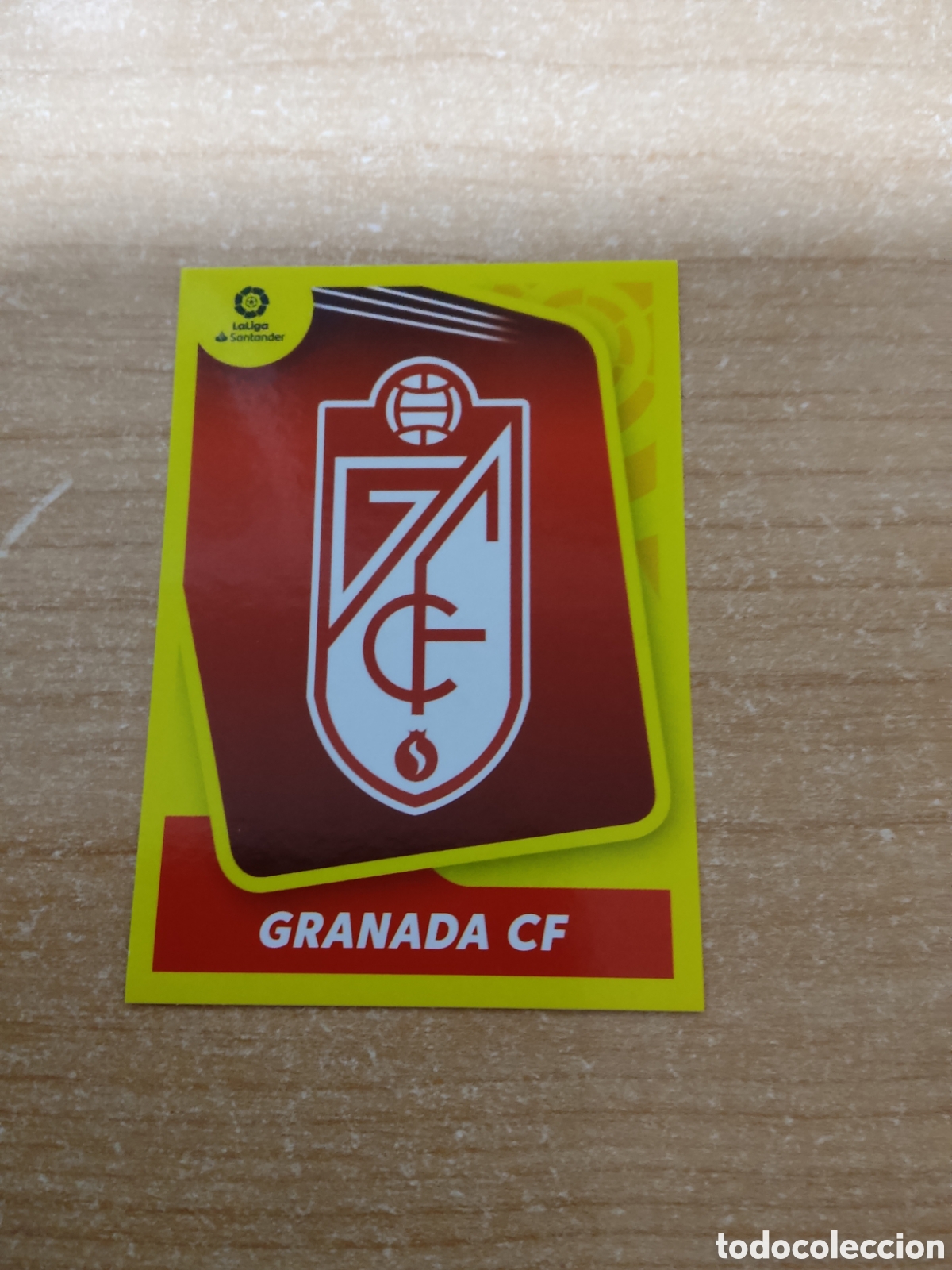 Cromos de f&uacute;tbol: 1 ESCUDO GRANADA LIGA ESTE 2021 2022