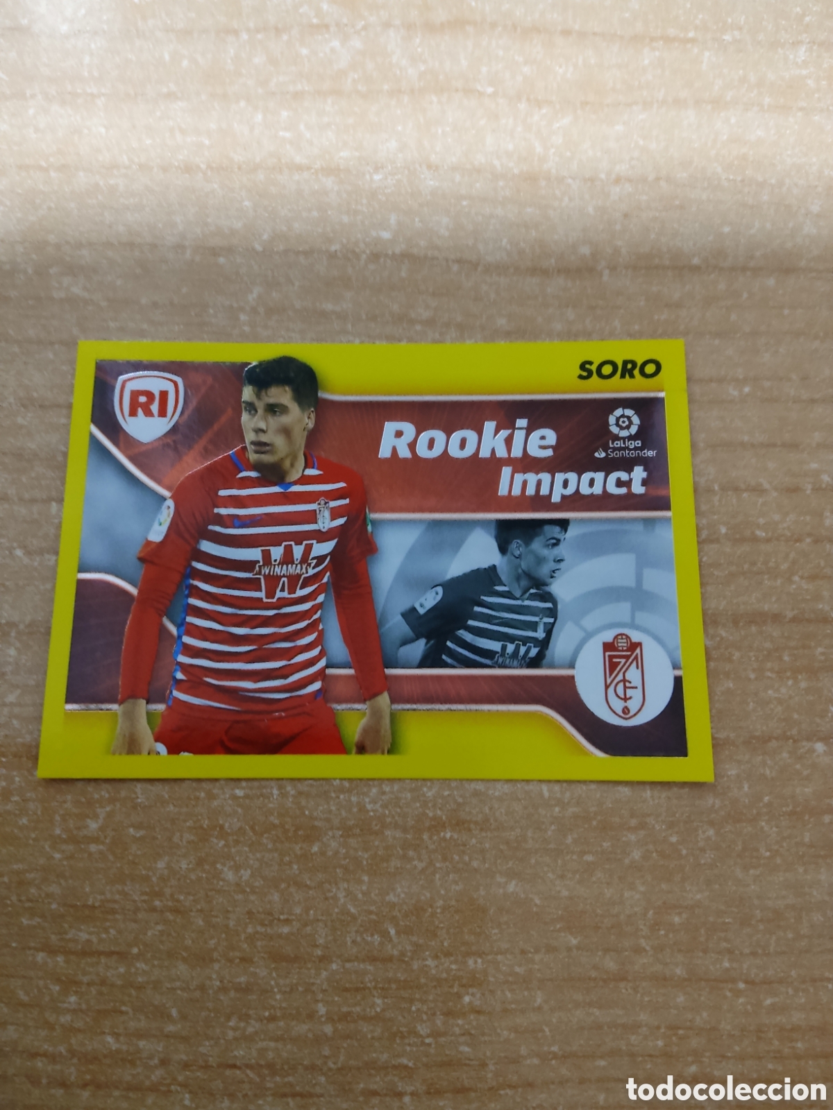 Cromos de f&uacute;tbol: 4 SORO ROOKIE IMPACT GRANADA LIGA ESTE 2021 2022