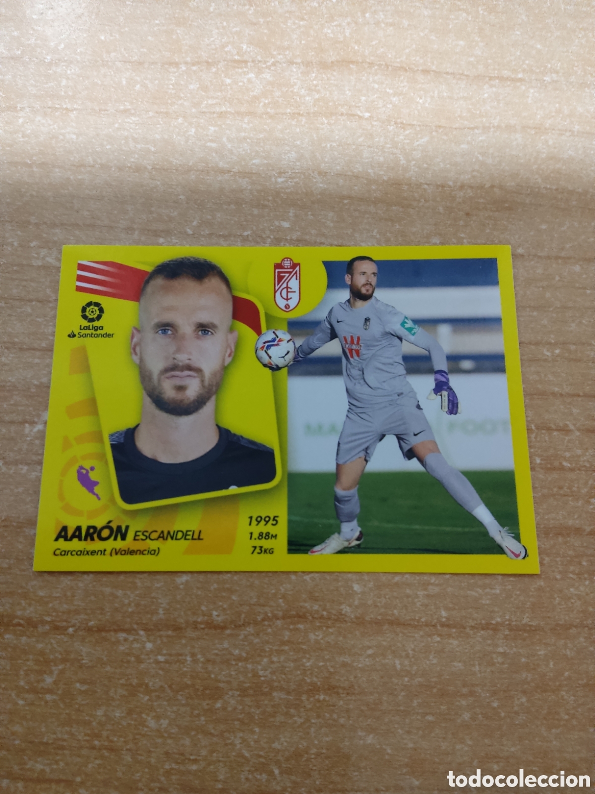Cromos de f&uacute;tbol: 6 AARON GRANADA LIGA ESTE 2021 2022
