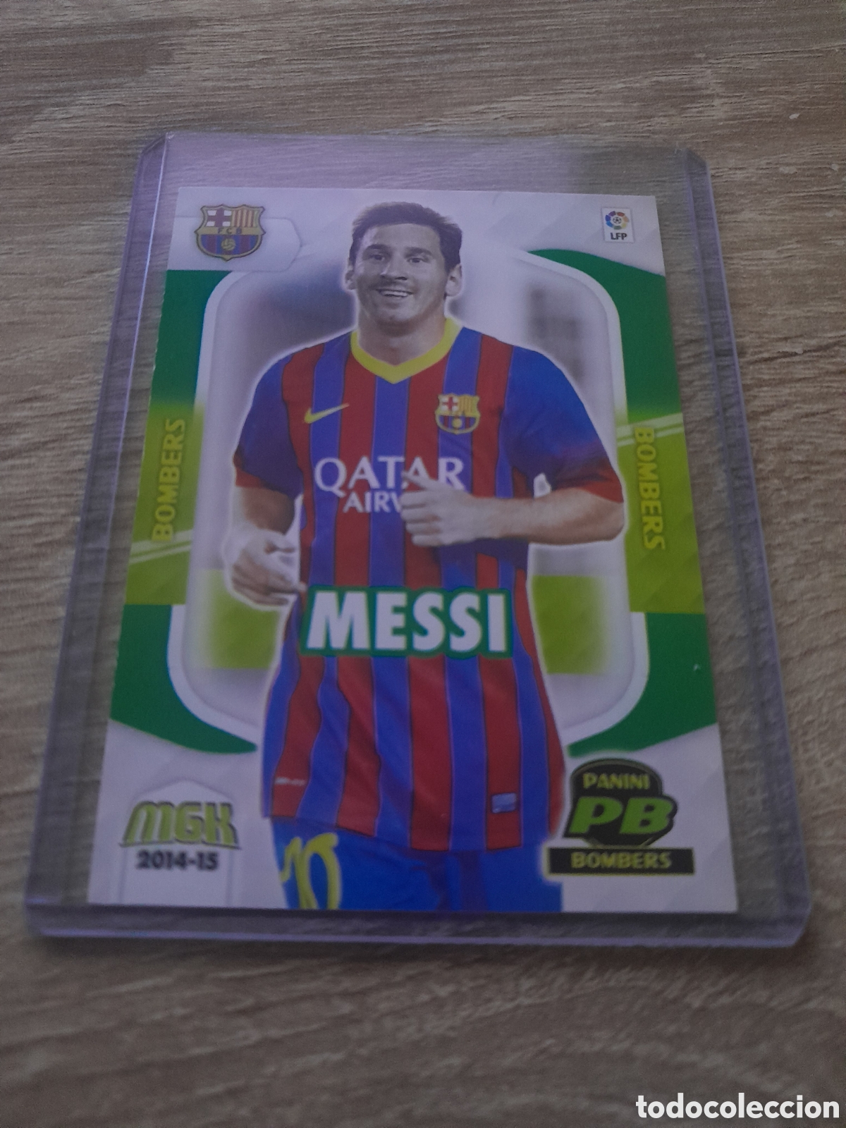 Fu&szlig;ball-Sticker: messi bombers n&ordm; 417 liga megacracks 2014 2015 mgk 2014-15