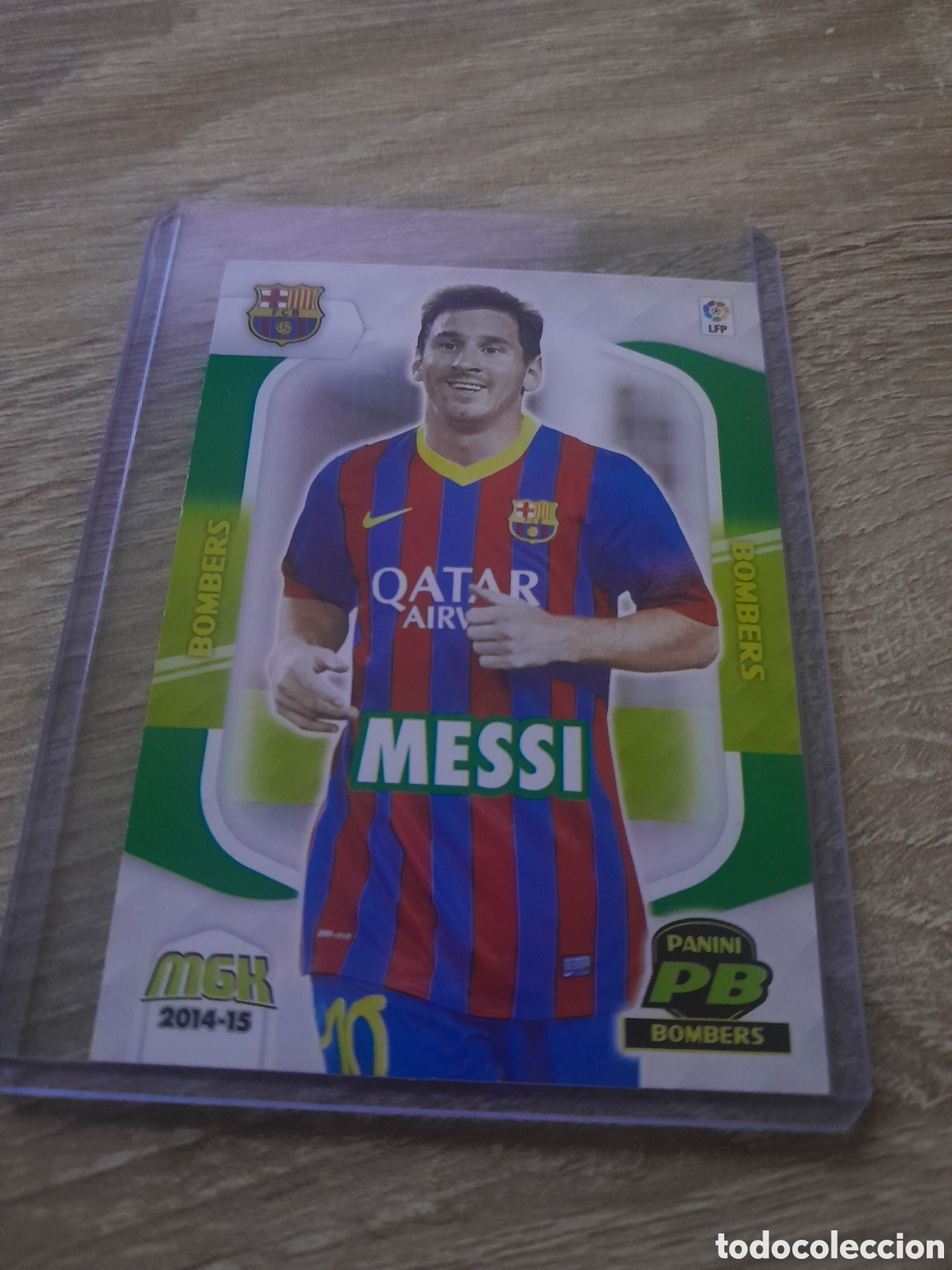 Fu&szlig;ball-Sticker: messi bombers n&ordm; 417 liga megacracks 2014 2015 mgk 2014-15