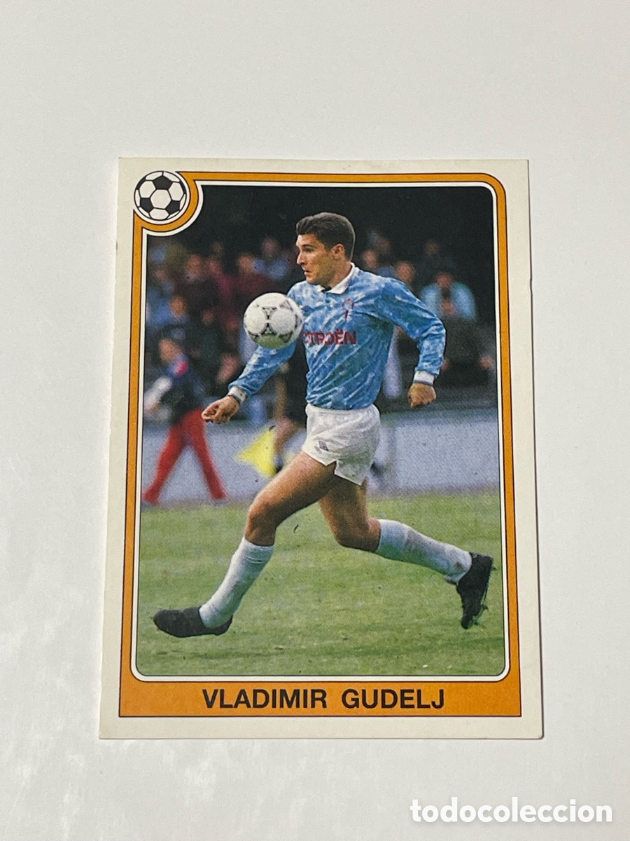 Cromos de f&uacute;tbol: Vlado Gudelj Celta de Vigo Panini 92/93 #176