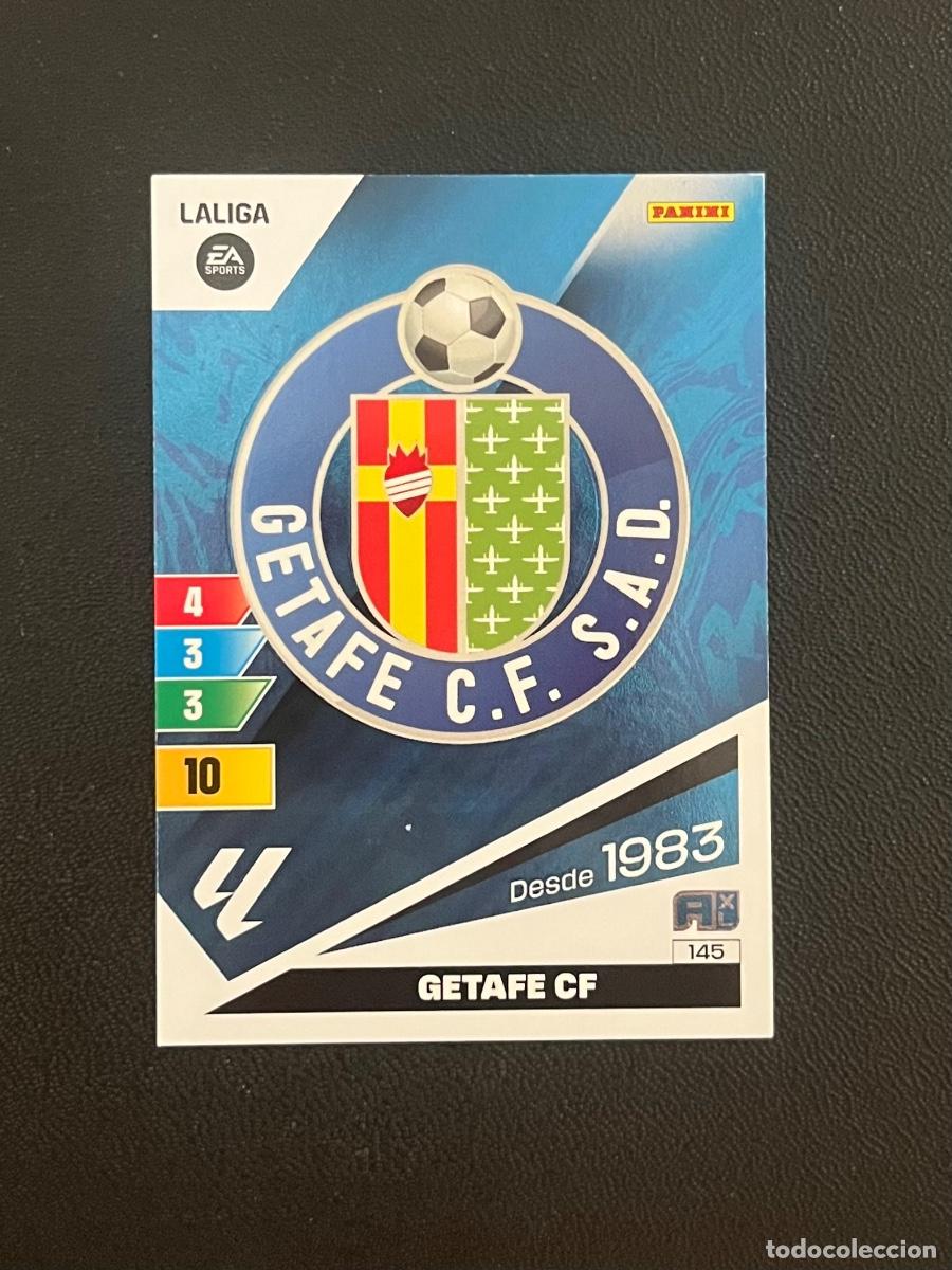 Cromos de f&uacute;tbol: 145 ESCUDO GETAFE CF ADRENALYN 2023 2024 PANINI CROMO LA LIGA 23 24