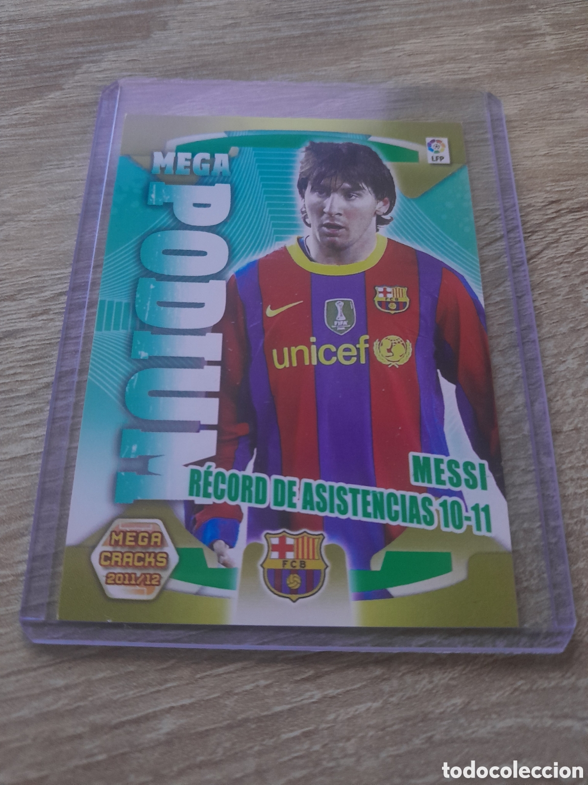 Cromos de f&uacute;tbol: messi mega podium n&ordm; 369 liga megacracks 2011 2012 mgk 2011-12