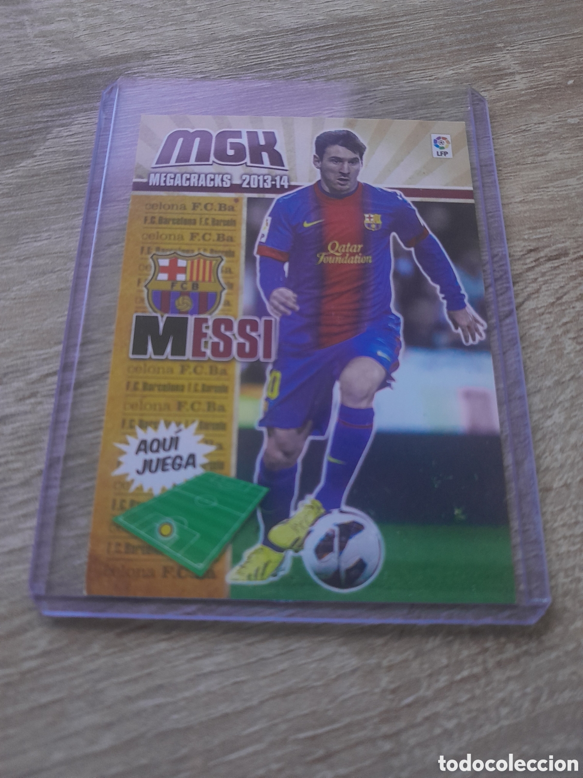 Cromos de f&uacute;tbol: messi barcelona n&ordm; 72 liga megacracks 2013 2014 mgk 2013-14
