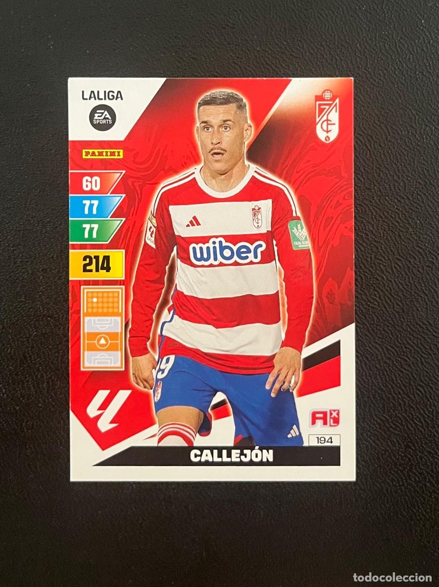 Cromos de f&uacute;tbol: 194 JOS&Eacute; CALLEJ&Oacute;N GRANADA CF ADRENALYN 2023 2024 PANINI CROMO LA LIGA 23 24