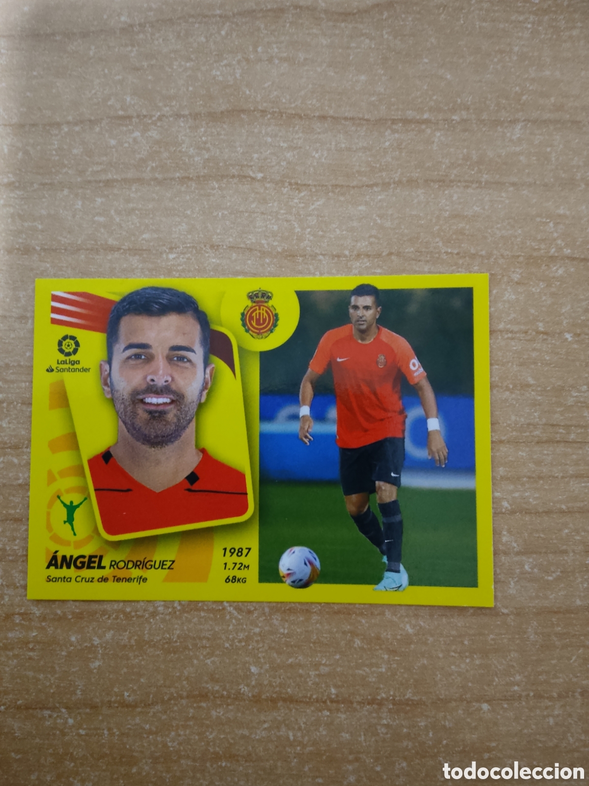 Cromos de f&uacute;tbol: 20 ANGEL ULTIMO FICHAJE MALLORCA LIGA ESTE 2021 2022