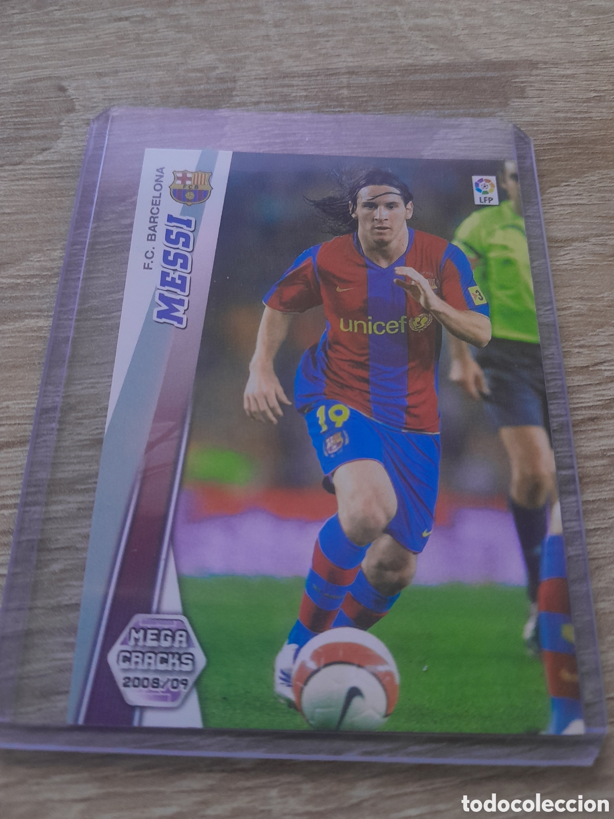 Cromos de f&uacute;tbol: messi barcelona n&ordm; 70 liga megacracks 2008 2009 mgk 2008-09