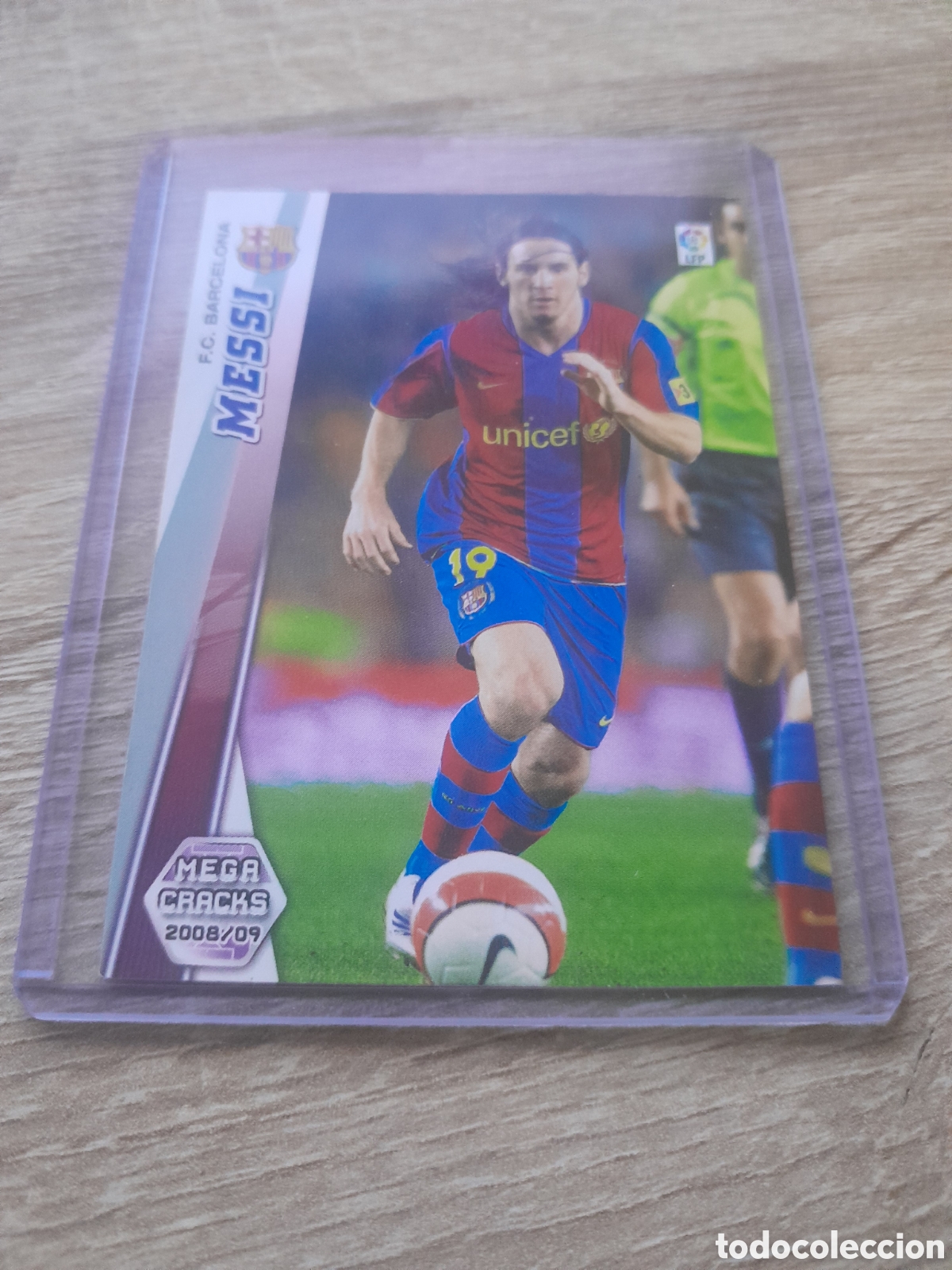 Cromos de f&uacute;tbol: messi barcelona n&ordm; 70 liga megacracks 2008 2009 mgk 2008-09