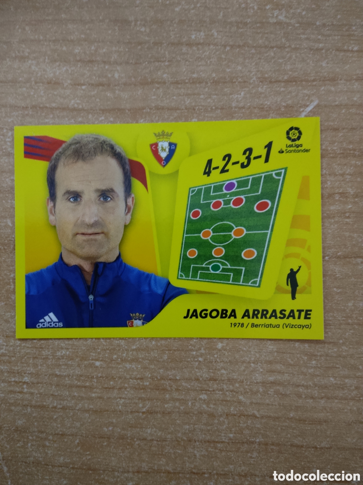 Cromos de f&uacute;tbol: 2 JAGOBA ARRASATE OSASUNA LIGA ESTE 2021 2022