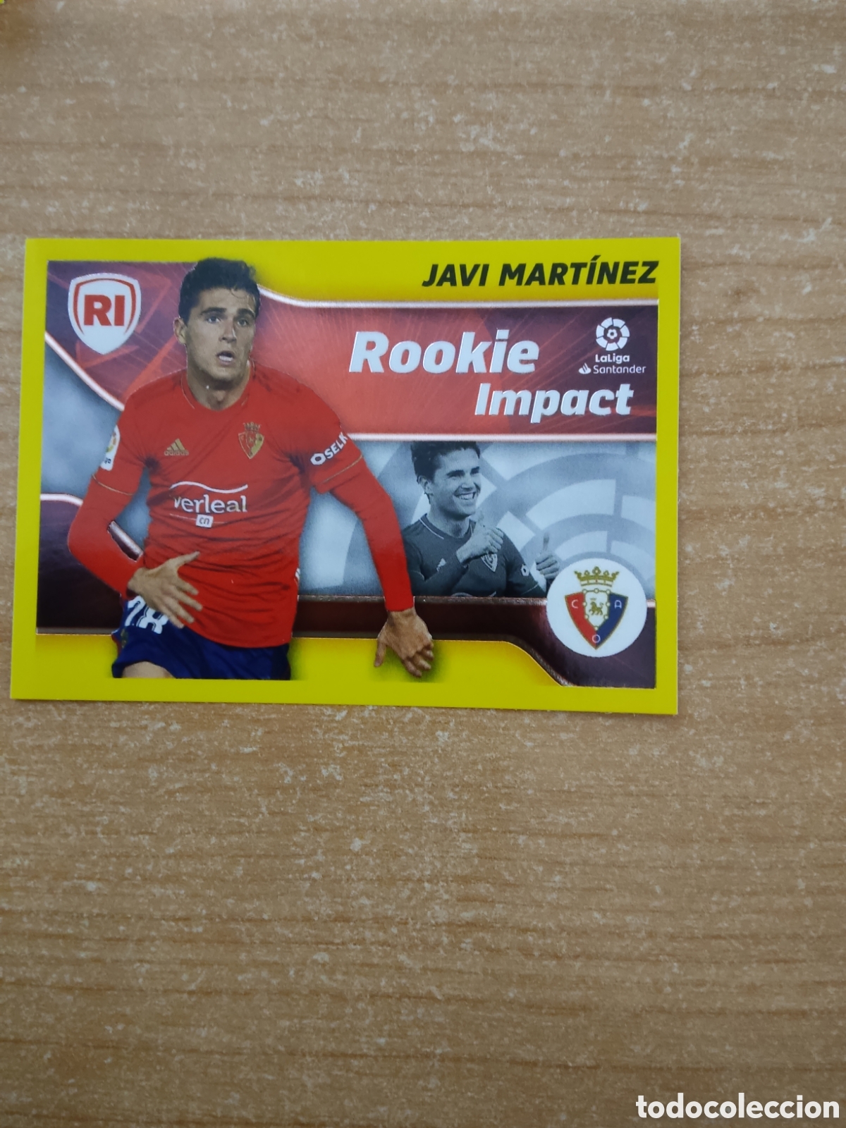 Cromos de f&uacute;tbol: 4 JAVI MARTINEZ ROOKIE IMPACT OSASUNA LIGA ESTE 2021 2022