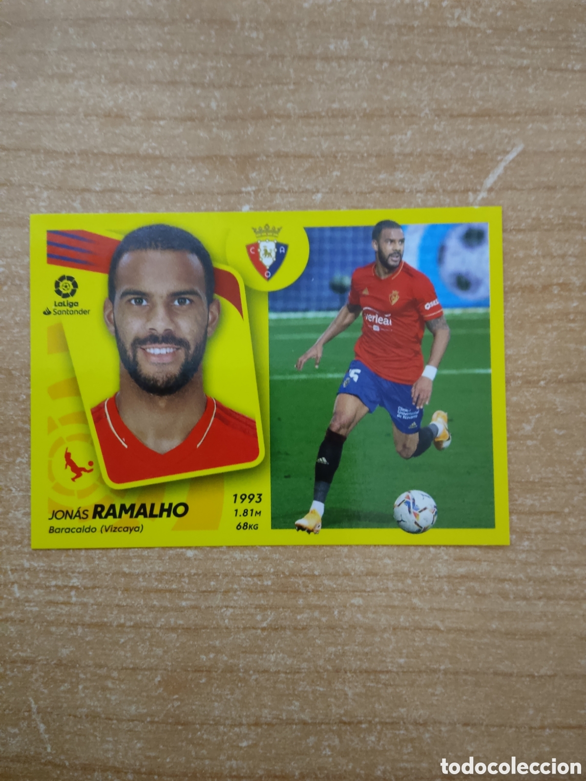 Cromos de f&uacute;tbol: 8 A RAMALHO OSASUNA LIGA ESTE 2021 2022