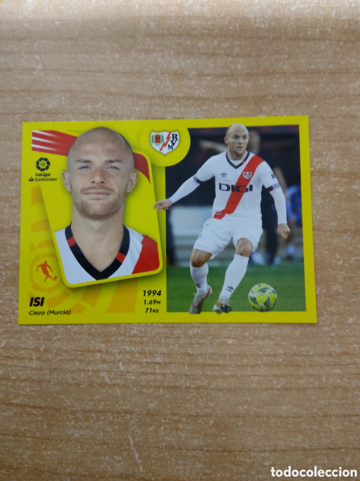 Cromos de f&uacute;tbol: 16 ISI RAYO VALLECANO LIGA ESTE 2021 2022