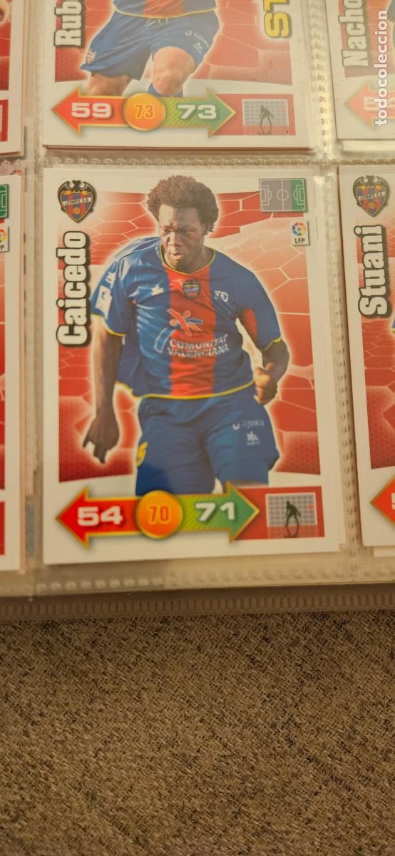 Fu&szlig;ball-Sticker: 159. Nacho Gonzalez (Levante U.D.) adrenalyn 2010 2011 10 11 trading card