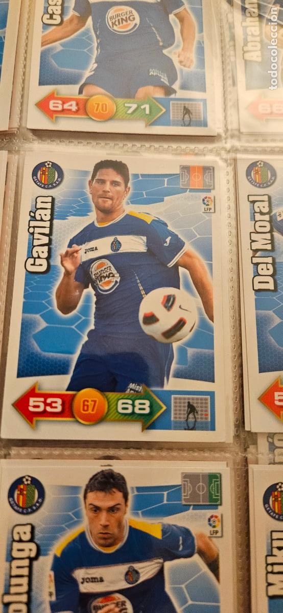 Fu&szlig;ball-Sticker: 122. Gavilan (Getafe C.F.) adrenalyn 2010 2011 10 11 trading card