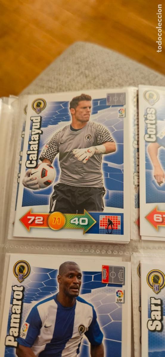 Fu&szlig;ball-Sticker: 127. Calatayud (Hercules C.F.) adrenalyn 2010 2011 10 11 trading card
