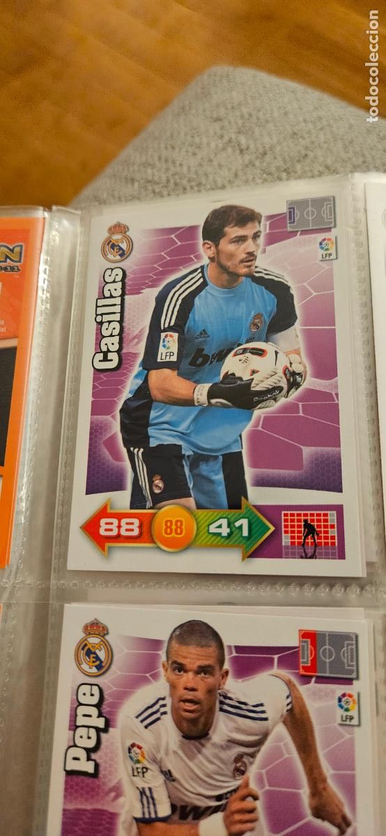 Fu&szlig;ball-Sticker: 163. Casillas (Real Madrid) adrenalyn 2010 2011 10 11 trading card
