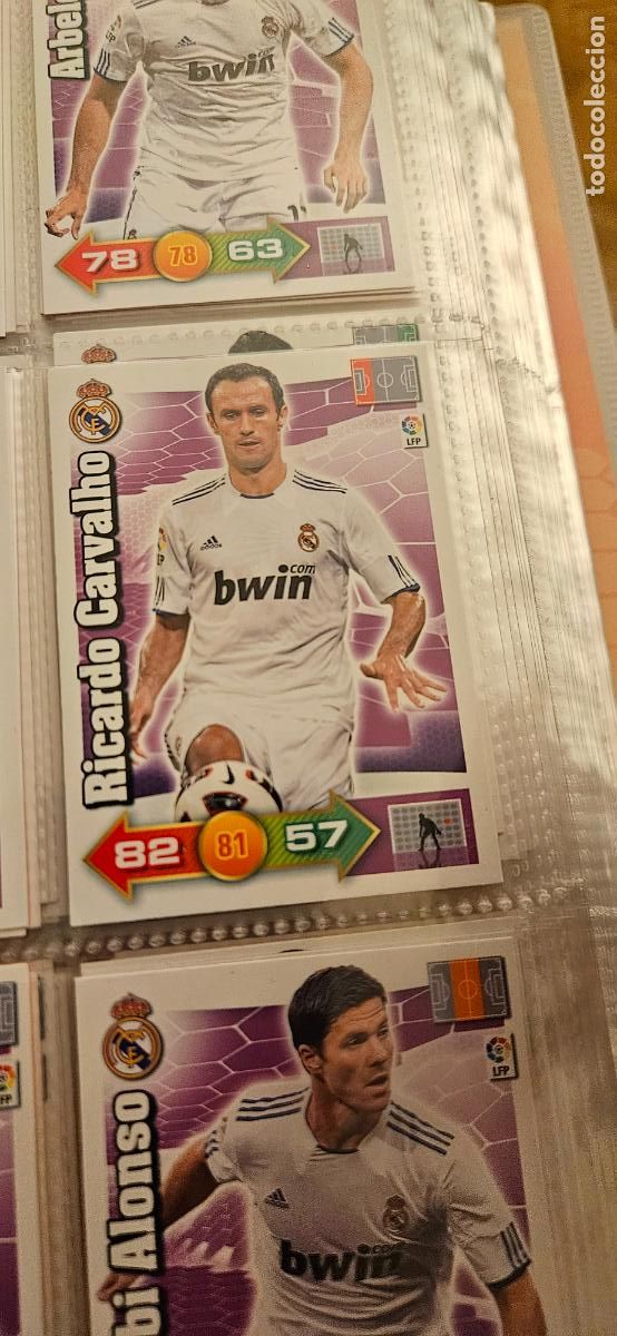 Fu&szlig;ball-Sticker: 168. Ricardo Carvalho (Real Madrid) adrenalyn 2010 2011 10 11 trading card