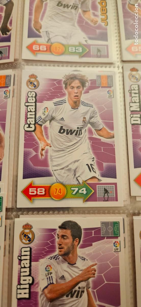 Fu&szlig;ball-Sticker: 176. Canales (Real Madrid) adrenalyn 2010 2011 10 11 trading card