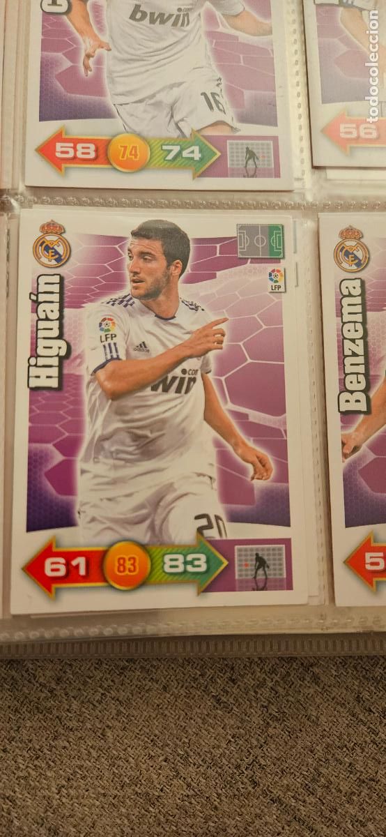 Fu&szlig;ball-Sticker: 179. Higuain (Real Madrid) adrenalyn 2010 2011 10 11 trading card