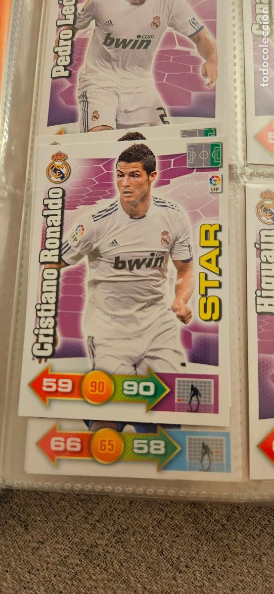 Fu&szlig;ball-Sticker: 178. Cristiano Ronaldo (Real Madrid) � Jug&oacute;n adrenalyn 2010 2011 10 11 trading card